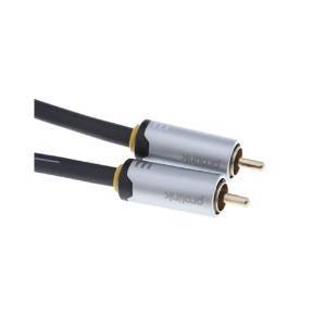 Prolink 普罗林克 HMC263-0150 RCA-RCA低音炮镀金音频线 1.5米-数码影音-亚马逊中国